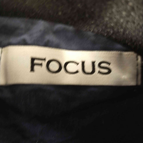 FOCUS ドロスト ノースリーブシャツ ステッチワーク レディース ONE SIZE