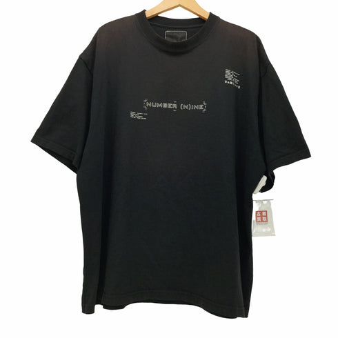 N NUMBER デジタルロゴクルーネックTシャツ メンズ 4
