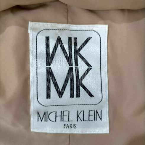 ミッシェルクラン MICHEL KLEIN ラクーンファー ダウンコート レディース 40