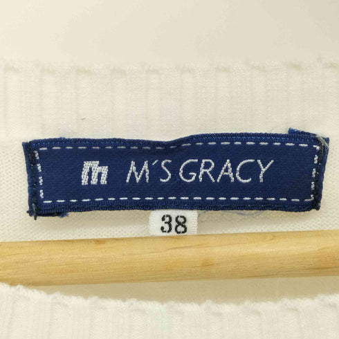 エムズグレイシー M’s GRACY クルーネック ショートスリーブTシャツ レディース JPN:38