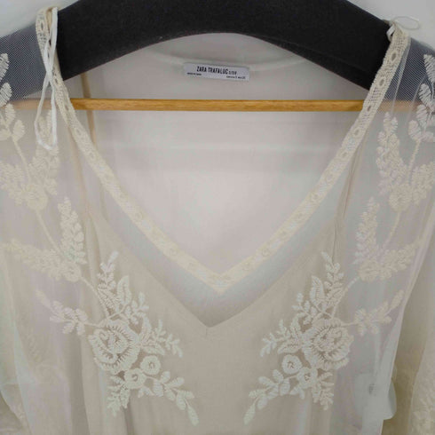 ザラ ZARA レースワンピース ロング レディース import:S