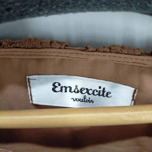 エムズエキサイト EMSEXCITE 花柄タンク レディース JPN:M