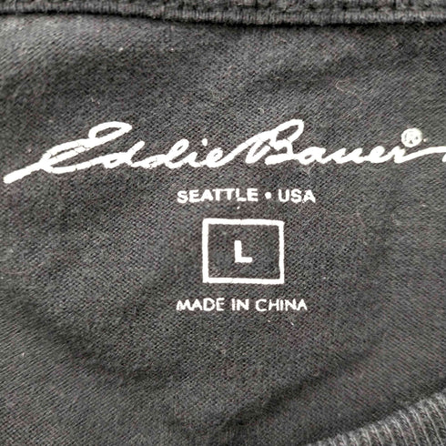 エディーバウアー Eddie Bauer EB1920 プリントTシャツ メンズ import:L