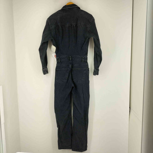 ザラ ZARA ブラックデニムオールインワン レディース XS