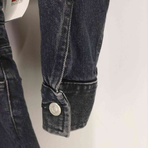 ザラ ZARA ブラックデニムオールインワン レディース XS