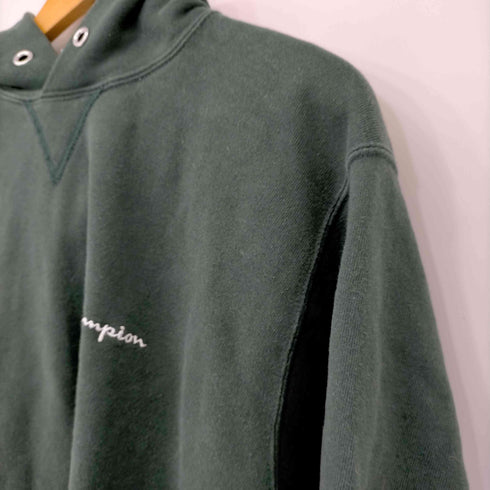 チャンピオン Champion ATHLETIC APPAREL Vガゼット ロゴ刺繍 パーカー メンズ JPN:L
