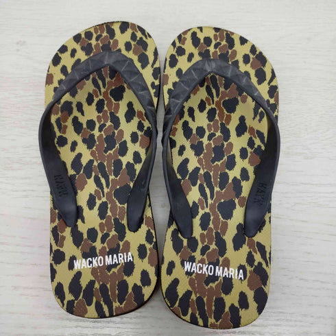 ワコマリア WACKO MARIA HAYN ビーチサンダル レオパード レディース ONE SIZE