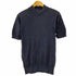 ジョンスメドレー JOHN SMEDLEY 英国製 モックネック 半袖コットンニット レディース import:S