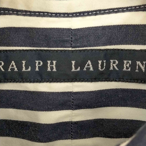 ラルフローレン RALPH LAUREN スモールポニー刺繍 ストライプシャツ レディース JPN:7号