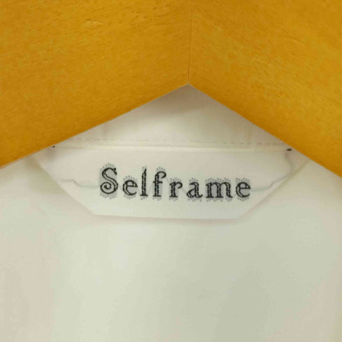 SELFRAME センタープリーツ L/Sシャツ レディース 40