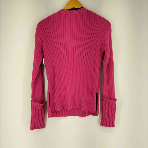 レッドヴァレンティノ RED VALENTINO スリーブデザイン コットンリブニット レディース import:S