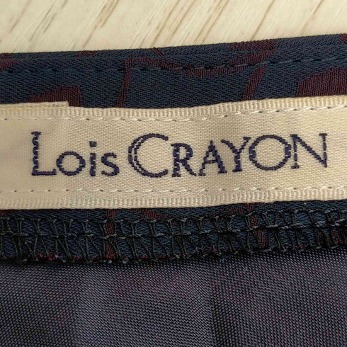 ロイスクレヨン Lois CRAYON 総柄フレアスカート レディース JPN:M