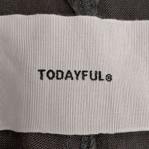 トゥデイフル TODAYFUL Cotton Slim Salopette レディース 36