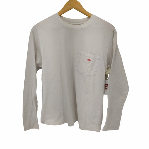 ダントン DANTON 20AW ロングスリーブクルーネックポケットTシャツ メンズ US:38