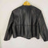 ザラ ZARA ノーカラーレザージャケット レディース import:XS