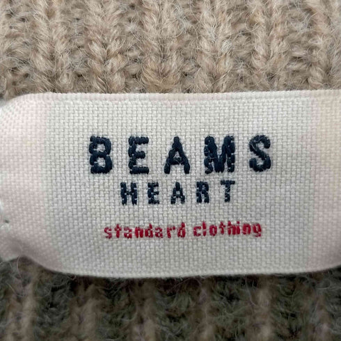 ビームスハート BEAMS HEART 配色 ボーダー柄ニット レディース