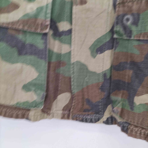 ユーエスアーミー US ARMY RIPSTOP BDU SHIRTS ウッドランドカモ メンズ medium regular