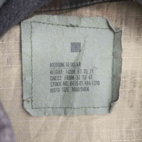 ユーエスアーミー US ARMY RIPSTOP BDU SHIRTS ウッドランドカモ メンズ medium regular
