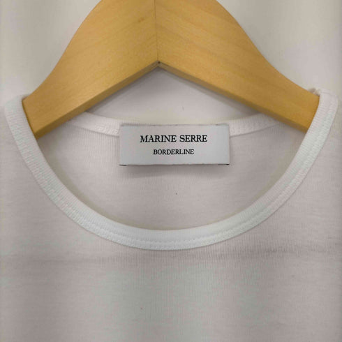 マリーンセル MARINE SERRE ワンポイント刺繍 S/S Tシャツ レディース JPN:S