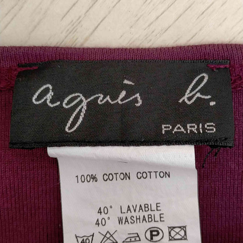 アニエスベー agnes b. UネックTシャツ レディース 3