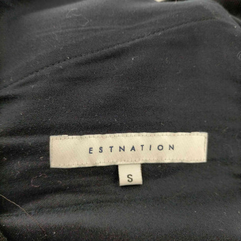 エストネーション ESTNATION センタープリーツストレートパンツ メンズ JPN:S