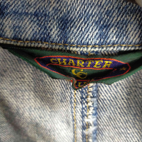 CHARTER & CLUB デニムカバーオール トグルボタン メンズ