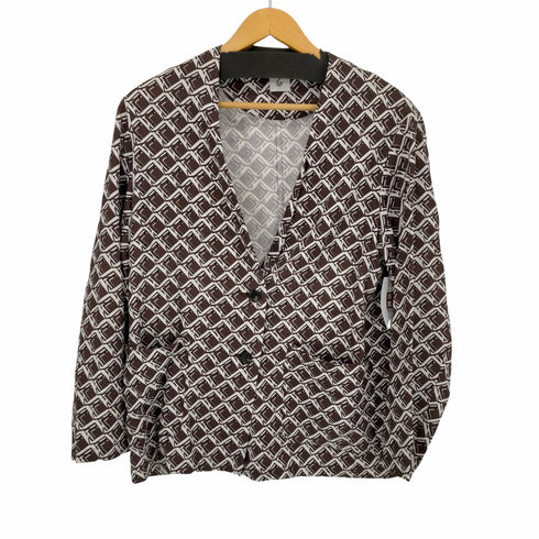 ロクビューティーアンドユースユナイテッドアローズ 6 BEAUTY & YOUTH UNITED ARROWS SQUARE PRINT SHIRT JACKET メンズ US:36