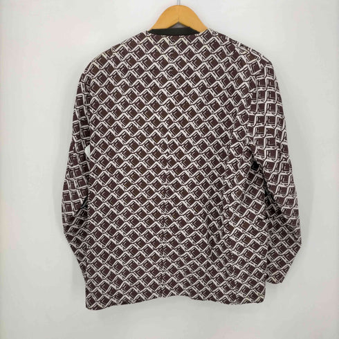 ロクビューティーアンドユースユナイテッドアローズ 6 BEAUTY & YOUTH UNITED ARROWS SQUARE PRINT SHIRT JACKET メンズ US:36