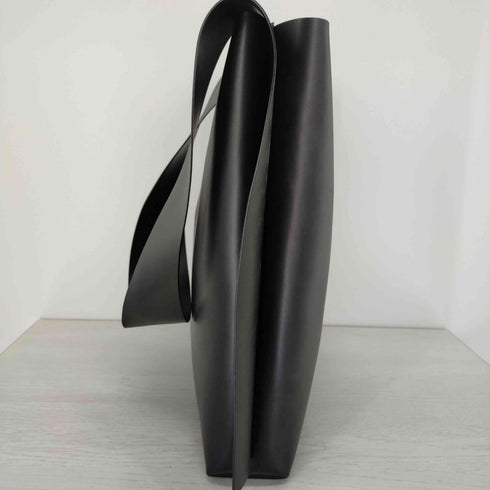 LECCPROJECT ARC BIG BUCKET Artificial Leather BLACK メンズ