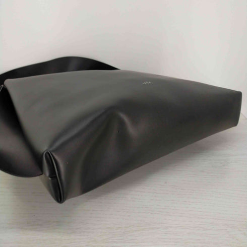 LECCPROJECT ARC BIG BUCKET Artificial Leather BLACK メンズ