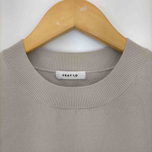 フレイアイディー FRAY I.D プリーツ楊柳シフォンニットプルオーバー レディース ONE SIZE