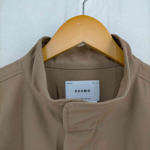 ソウモ SOUMO STAND COLLAR JACKET メンズ JPN:2