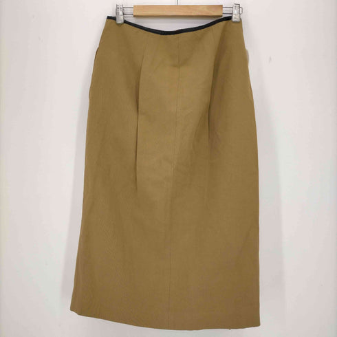 ロクビューティーアンドユースユナイテッドアローズ 6 BEAUTY & YOUTH UNITED ARROWS LEATHER PIPING SKIRT レディース JPN:36