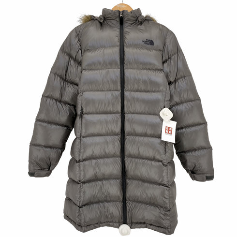 ザノースフェイス THE NORTH FACE ファー付き ヌプシダウンコート レディース import:M