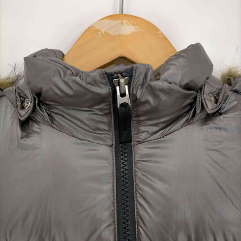 ザノースフェイス THE NORTH FACE ファー付き ヌプシダウンコート レディース import:M
