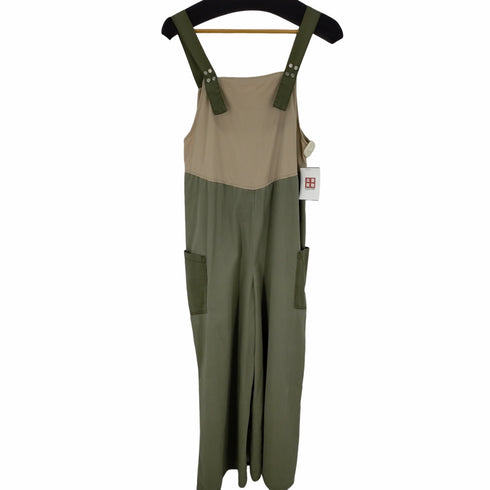 ザラ ZARA バイカラーオーバーオール レディース M-L