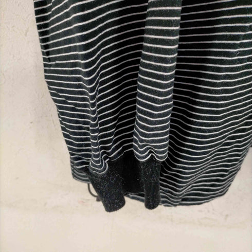 イズネス is-ness BALLOON BORDER LONG SLEEVE T-SHIRT メンズ JPN:M