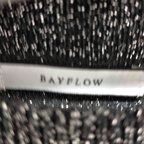 ベイフロー BAYFLOW ラメレーヨンカットソー レディース FREE
