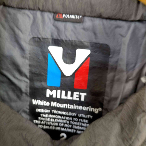 ホワイトマウンテニアリング WHITE MOUNTAINEERING POLARTEC ナイロンプルオーバー メンズ JPN:L