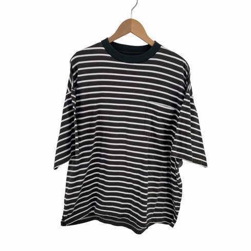 マーカ marka BORDER TEE - 50/2 compact 32G knit border メンズ JPN:1