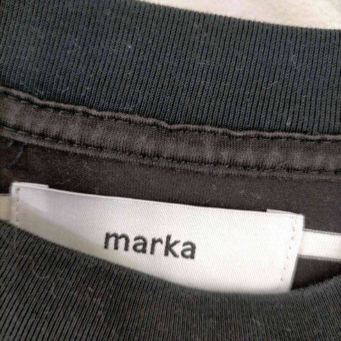 マーカ marka BORDER TEE - 50/2 compact 32G knit border メンズ JPN:1