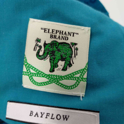 ベイフロー BAYFLOW バンダナ柄 ワイドイージーパンツ 民族 レディース ONE SIZE