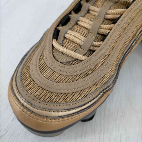 ナイキ NIKE AIR VAPORMAX 97 METALLIC GOLD/VARSITY RED レディース JPN:24