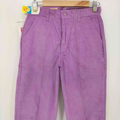 リー Lee 70-80S TONI JEANS コーデュロイ カラー パンツ ロケットTALON デッドストック レディース 28×33