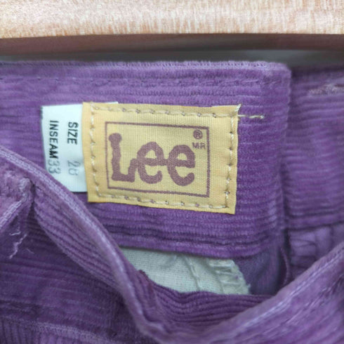リー Lee 70-80S TONI JEANS コーデュロイ カラー パンツ ロケットTALON デッドストック レディース 28×33