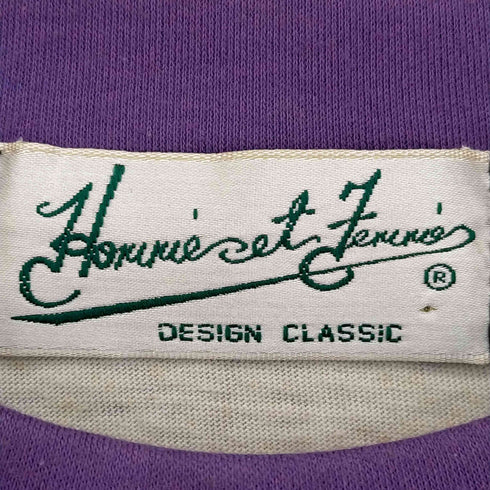 Homme et Femme 総柄 アートTシャツ メンズ