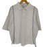 プレ PRE_ PIPING PL SHIRT サイドジップ ドッキングポロシャツ メンズ import:XL
