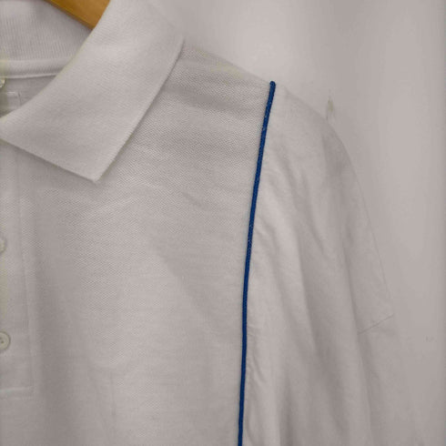 プレ PRE_ PIPING PL SHIRT サイドジップ ドッキングポロシャツ メンズ import:XL