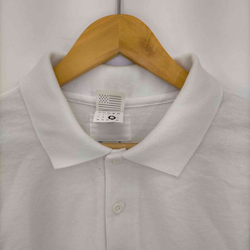 プレ PRE_ PIPING PL SHIRT サイドジップ ドッキングポロシャツ メンズ import:XL