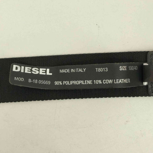 ディーゼル DIESEL MADE IN ITALY B-18 05669 バックルベルト メンズ 100/40